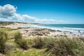 Punta del Diablo Beach, Uruguay Coast Royalty Free Stock Photo